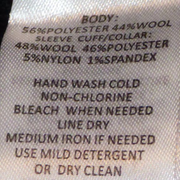 Telluride Black / Gray long cardigan sz L - Picture 15 of 16